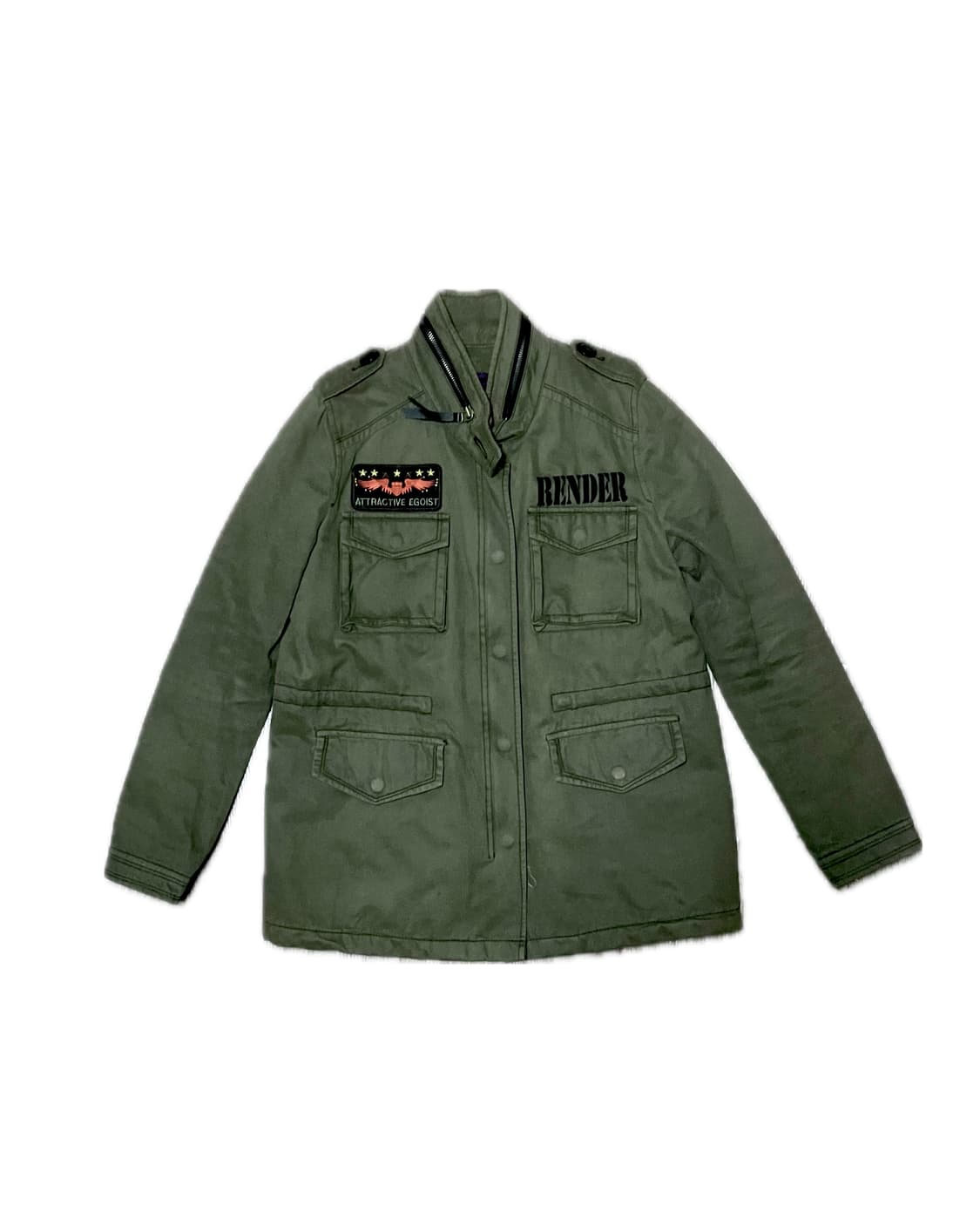 Egoist khaki jacket 상품이미지5