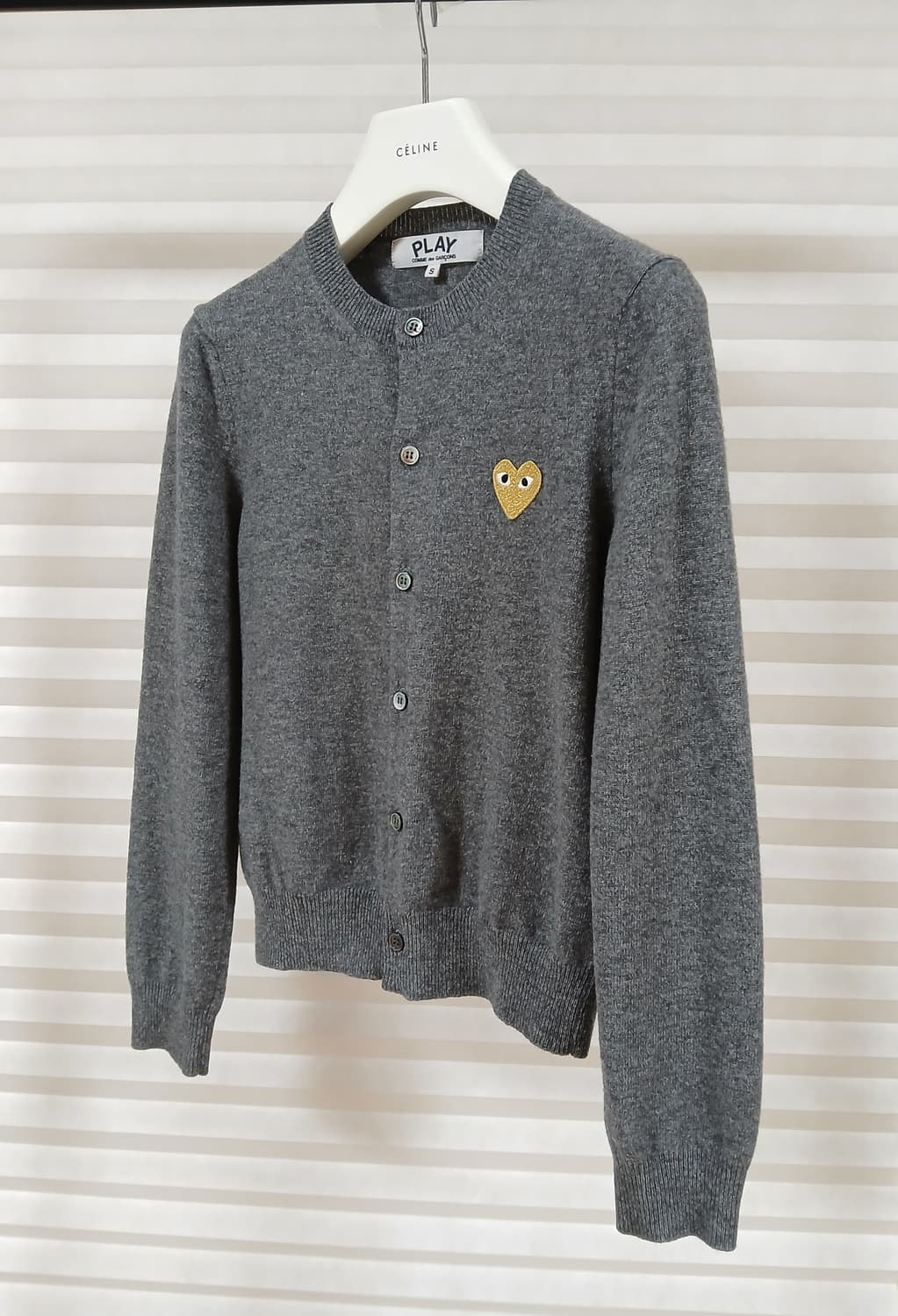 [꼼데가르송] 골드와펜 가디건 상품이미지4