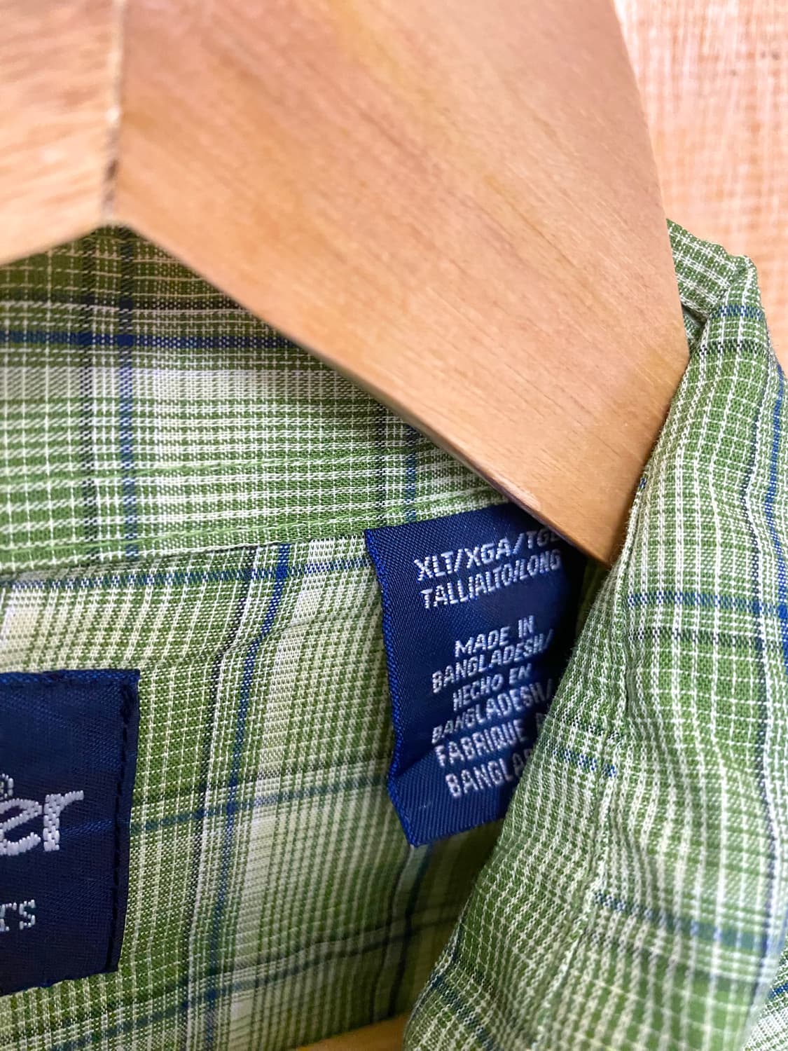 WRANGLER ombre check western shirts 옴브레 상품이미지9