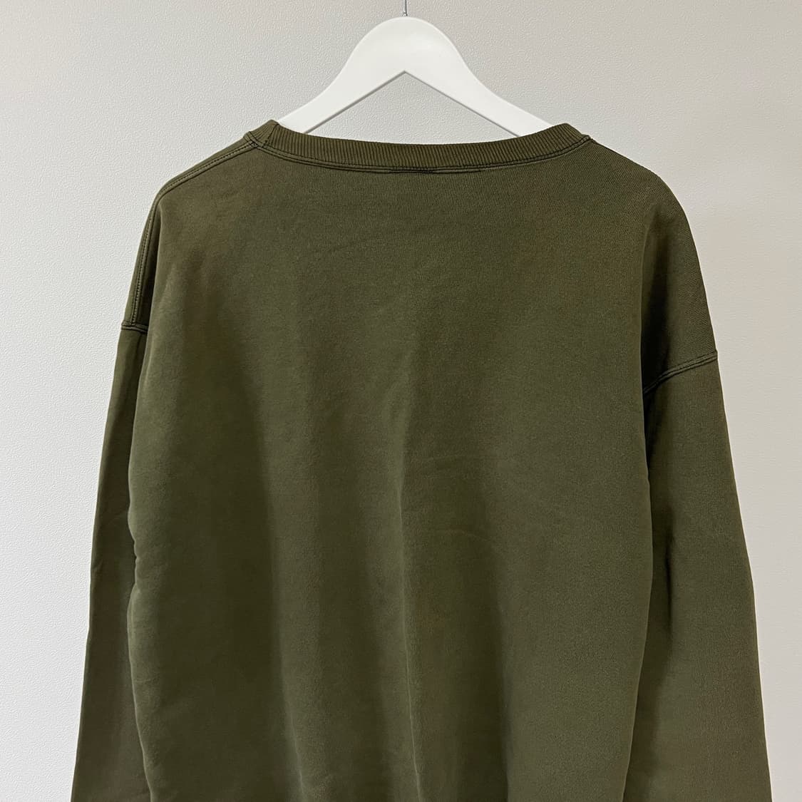 챔피온 90s USA 빈티지 스웻 맨투맨 카키 상품이미지7