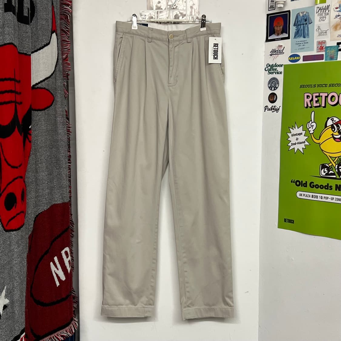 90's 폴로 투턱 치노 팬츠 상품이미지2
