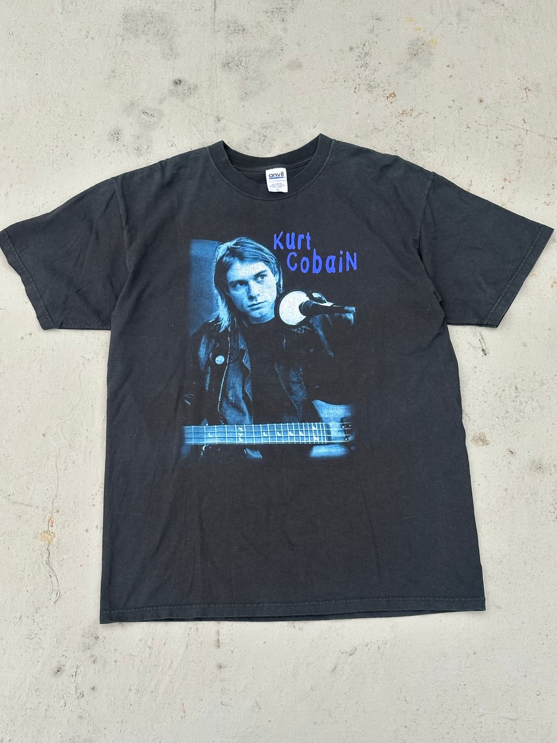 00s Kurt Cobain 빈티지 커트코베인 너바나 밴드티 L 상품이미지2