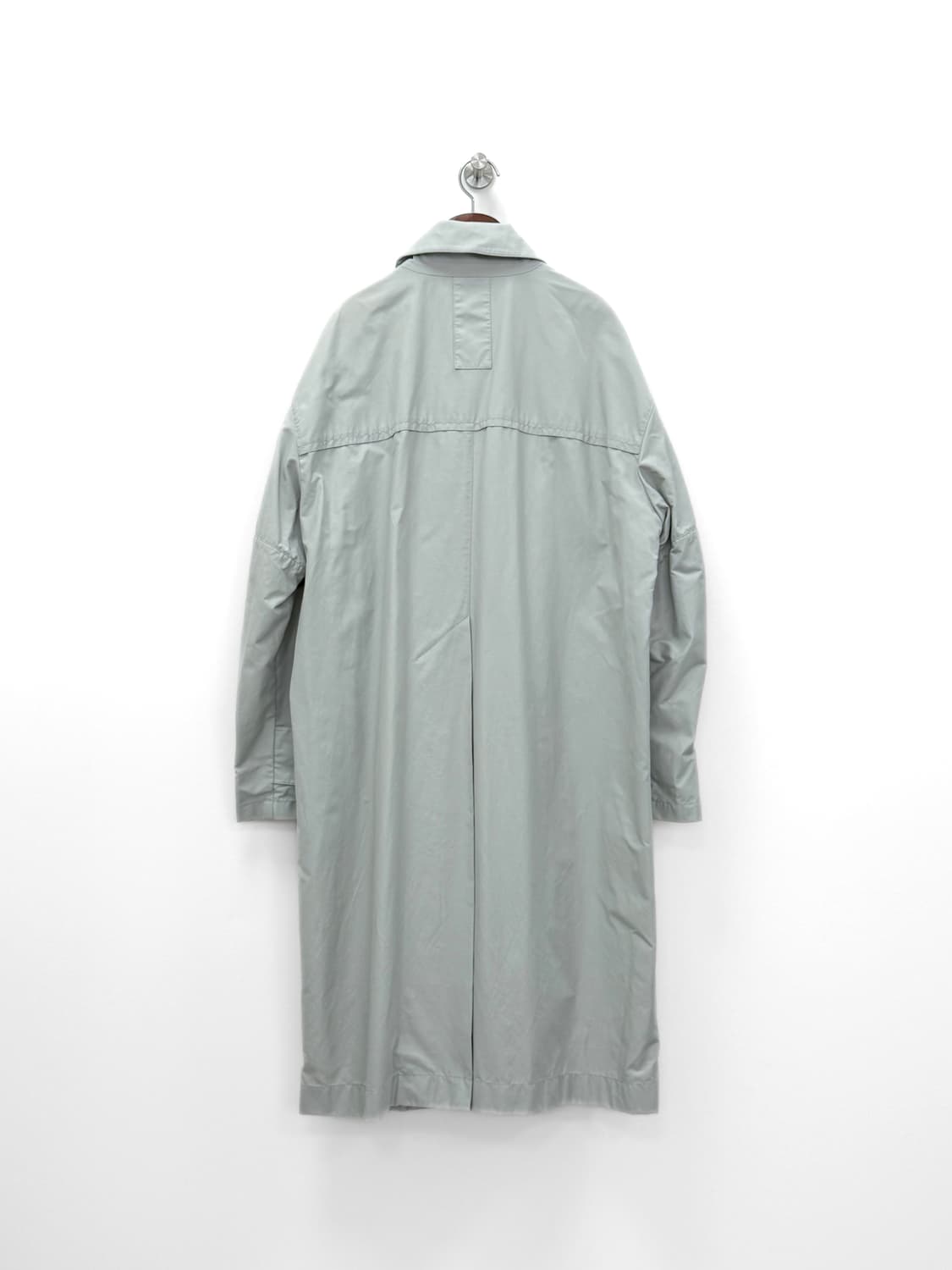 시스템 옴므 스냅 클로징 오버핏 롱코트 상품이미지4