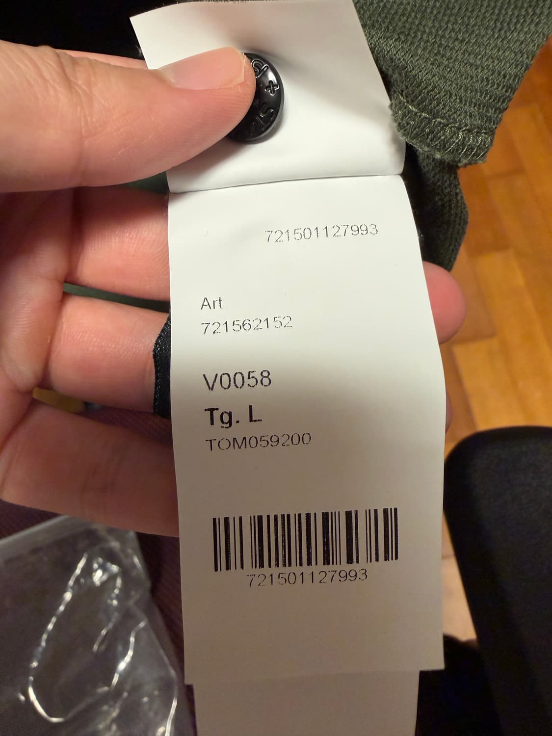 [A급] 스톤아일랜드 가먼트 다잉 맨투맨 (정품인증) /저렴하게 올려요 상품이미지8