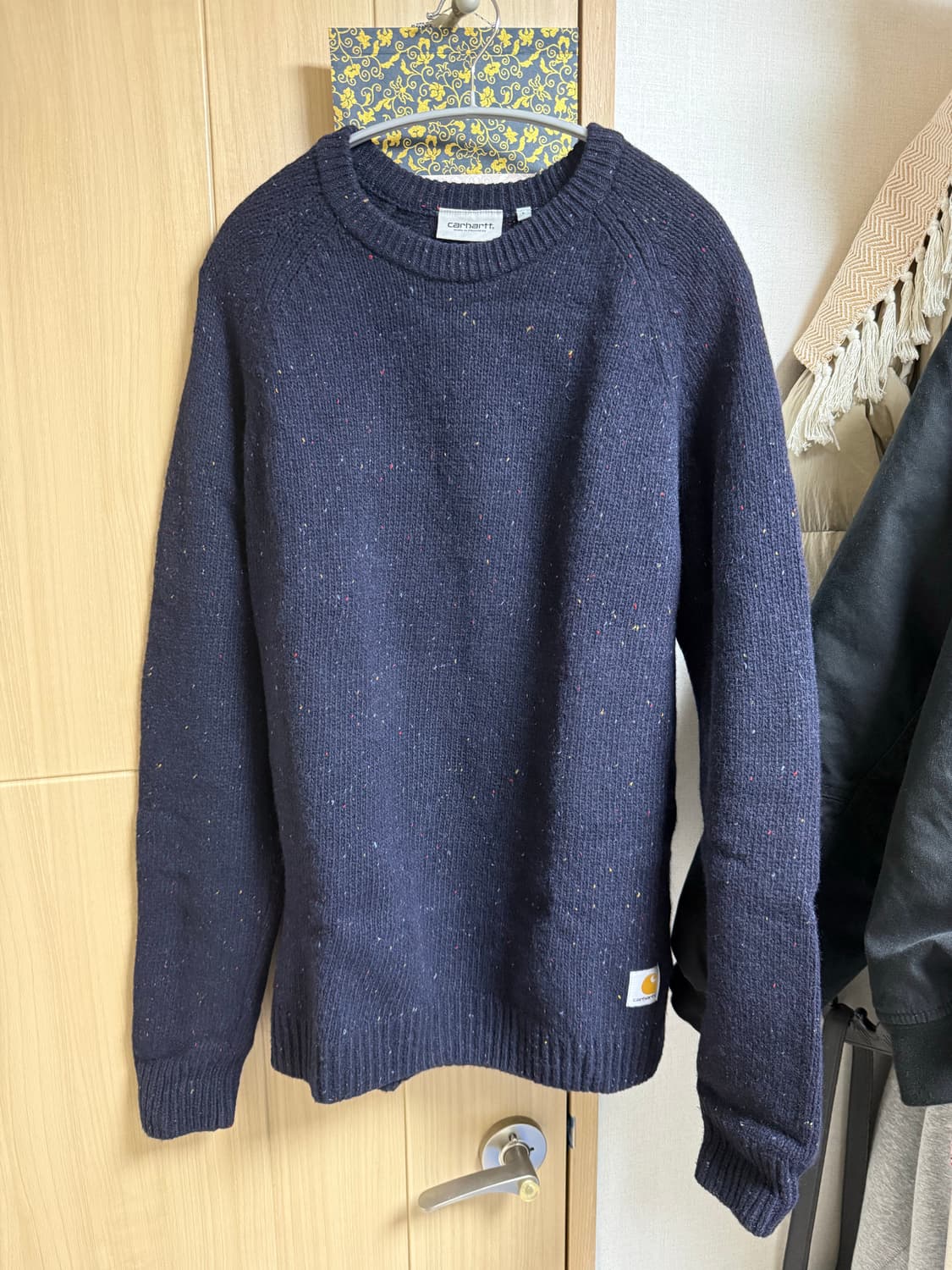 [L] 칼하트 wip 니트 네이비 상품이미지1