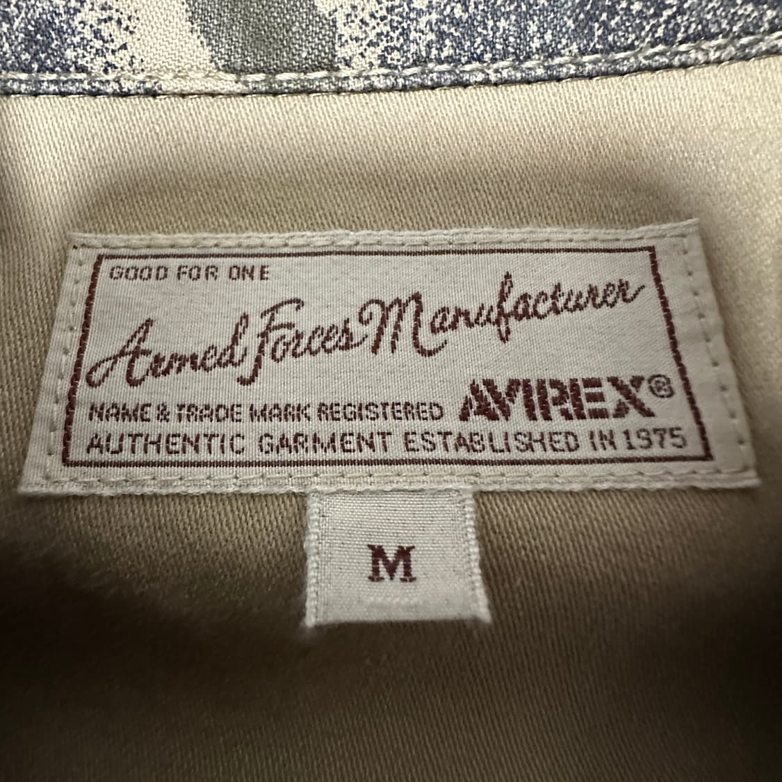 AVIREX camo military shirt jacket 상품이미지3