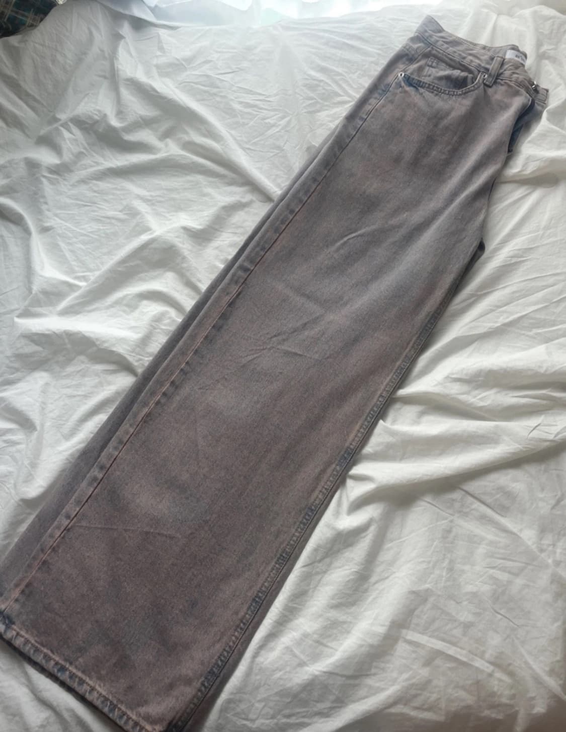 애즈온 데님 와이드팬츠 판매 M 상품이미지2