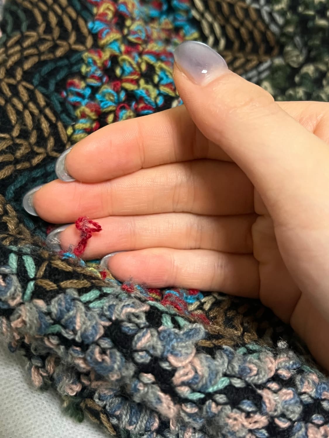필인더블랭크 배터리 색 백 미디움 멀티 상품이미지4