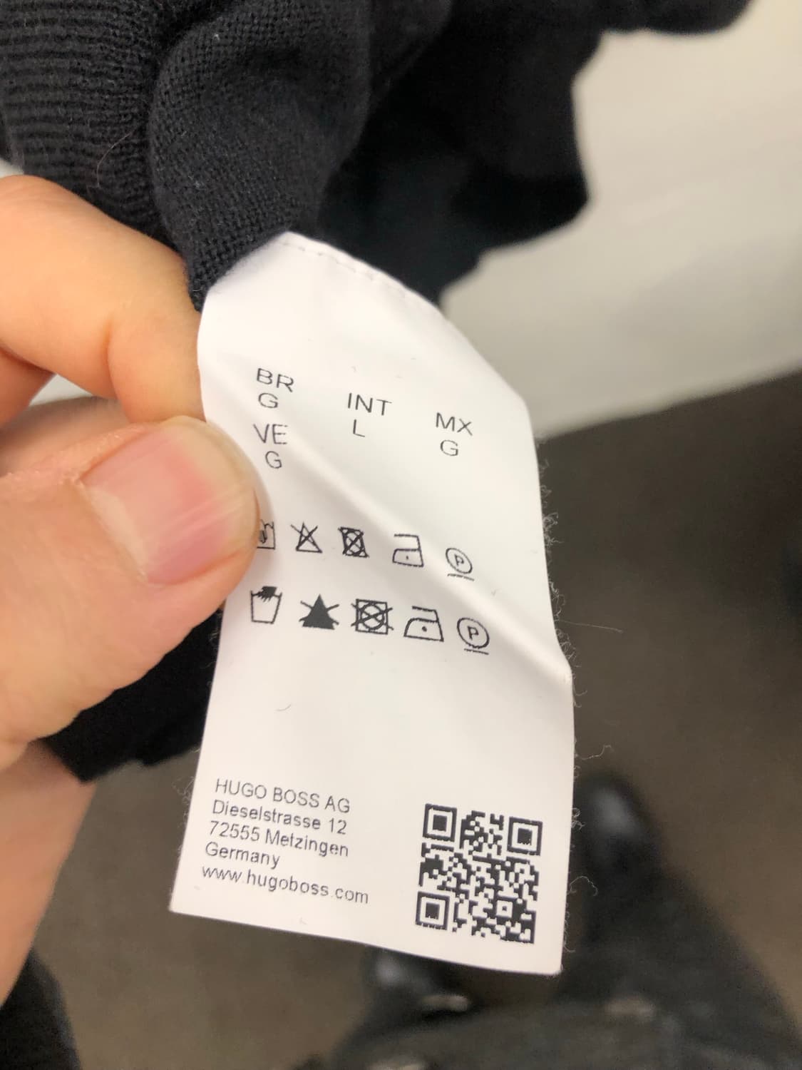 보스 메리노 울 니트 상품이미지4