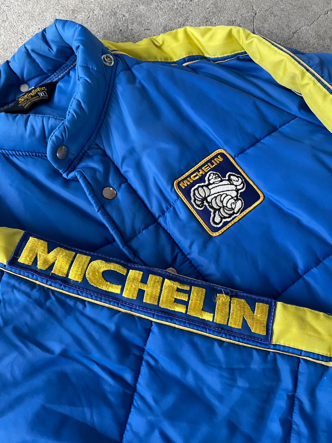 80s Michelin Swingster Puffer Jacket 상품이미지3
