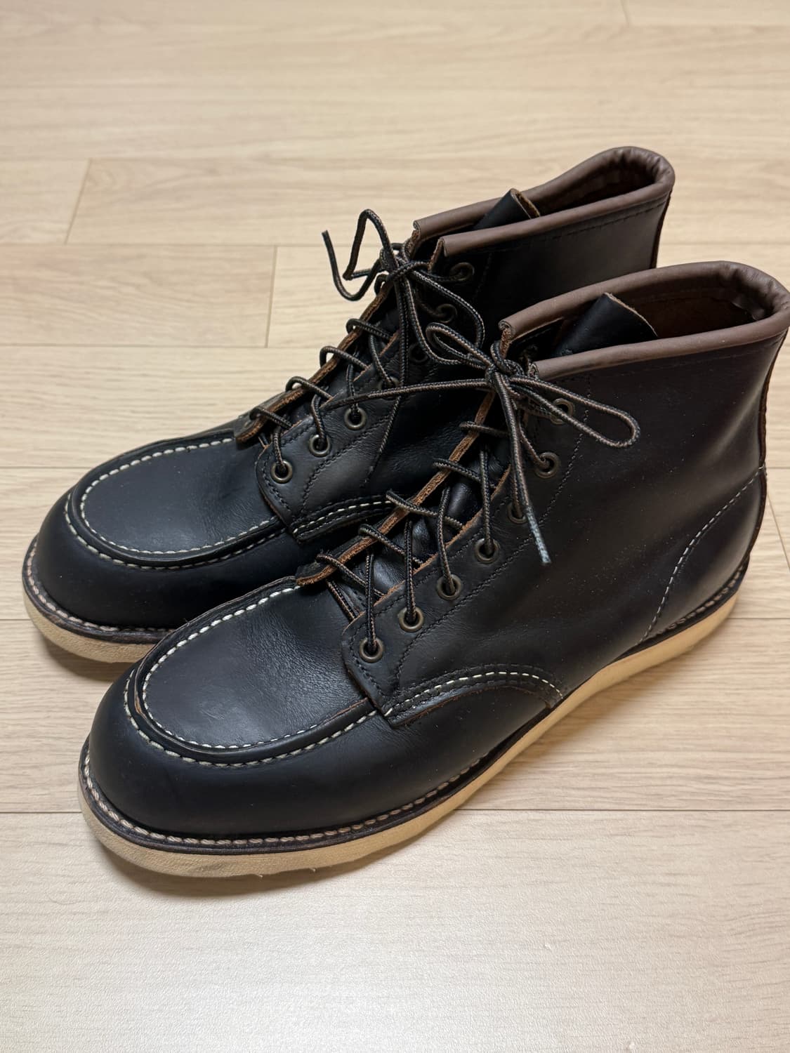 레드윙 목토 8849 블렉프레리 차심가죽 상품이미지2