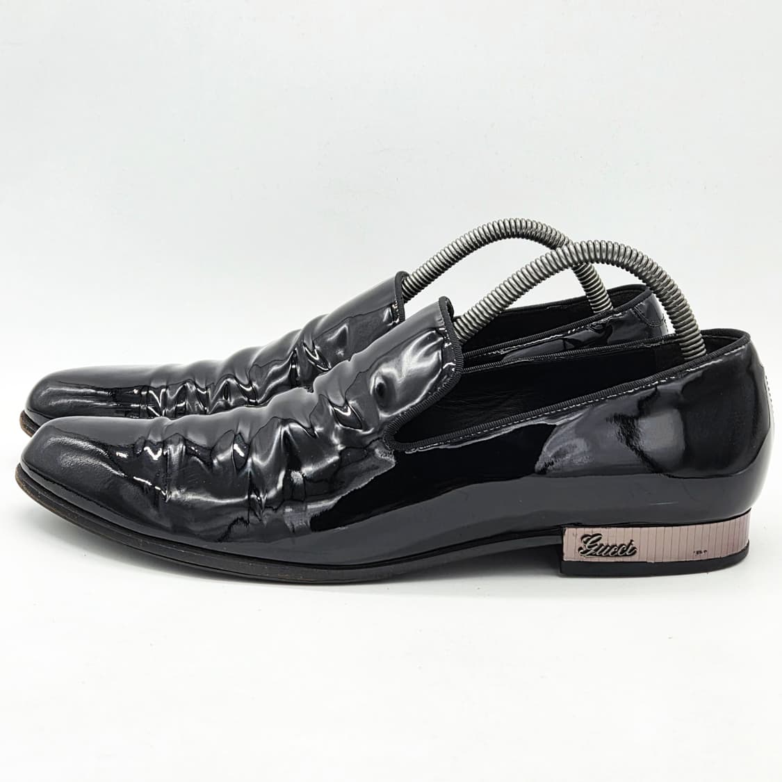  구찌 에나멜 슬립온 로퍼 블랙 (8)  상품이미지1