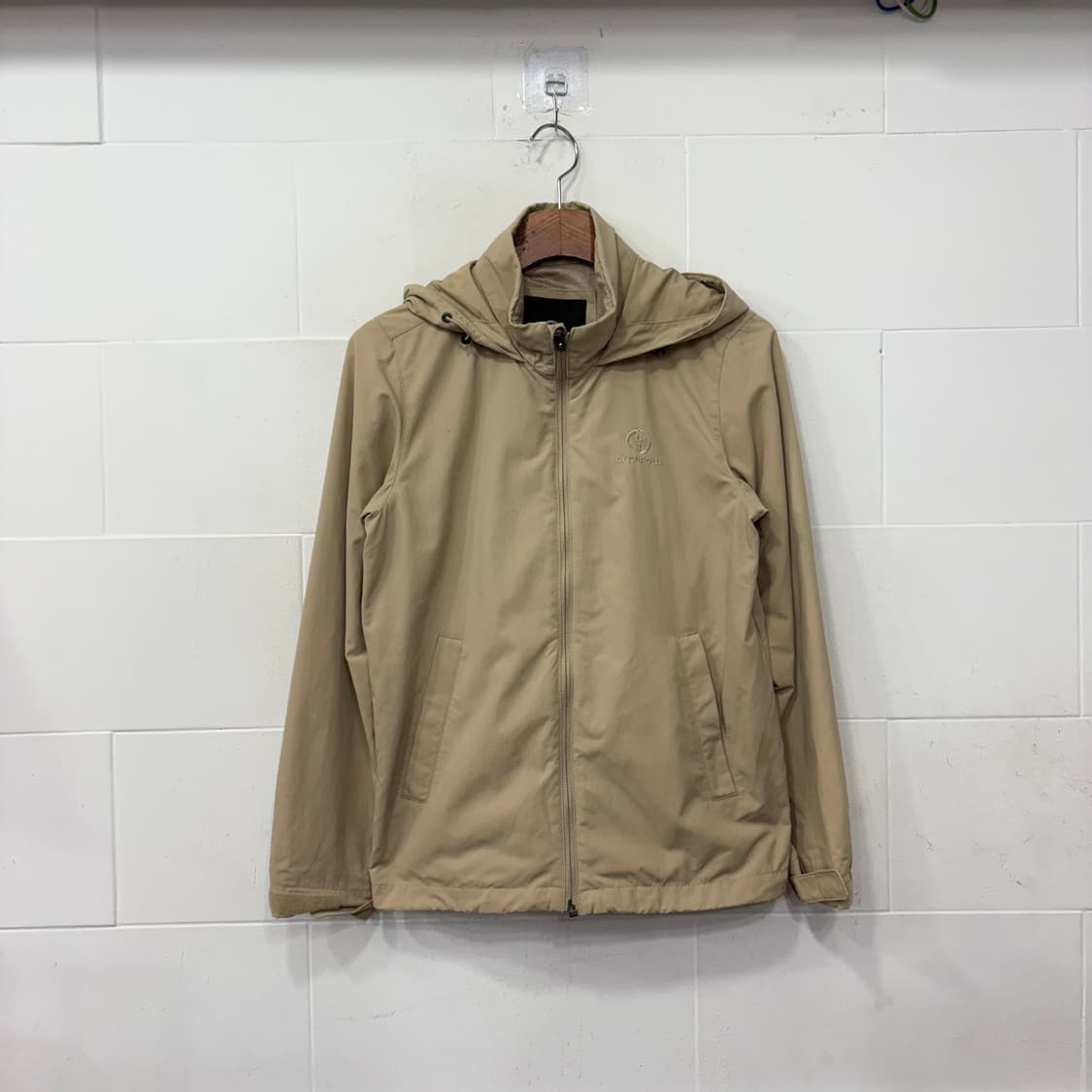빈폴 베이지 후드 바람막이 자켓 상품이미지1