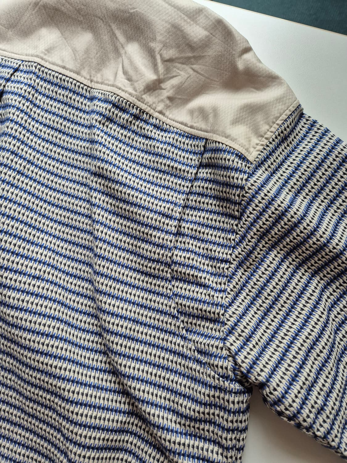 알루왈리아 자카드 반팔셔츠(하프셔츠) 상품이미지5