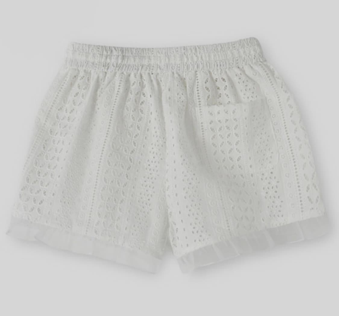 오로 프릴 펀칭 쇼츠 팬츠 상품이미지2