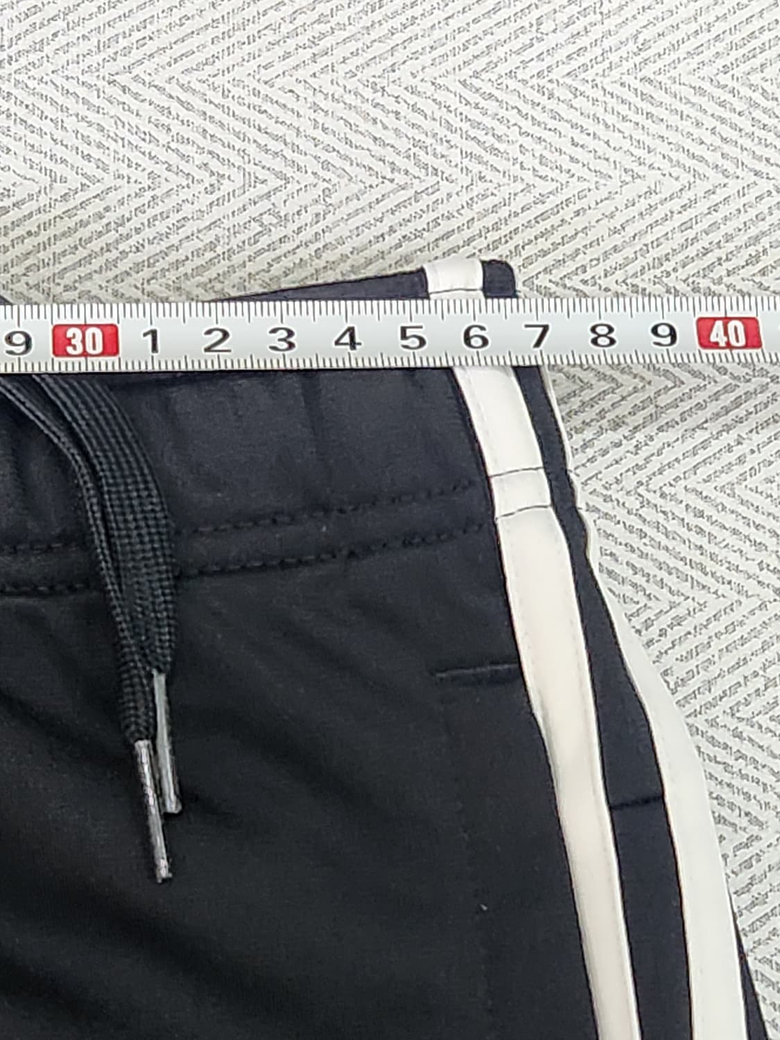 [M] 아디다스 삼선 트레이닝 팬츠 블랙 M 상품이미지9