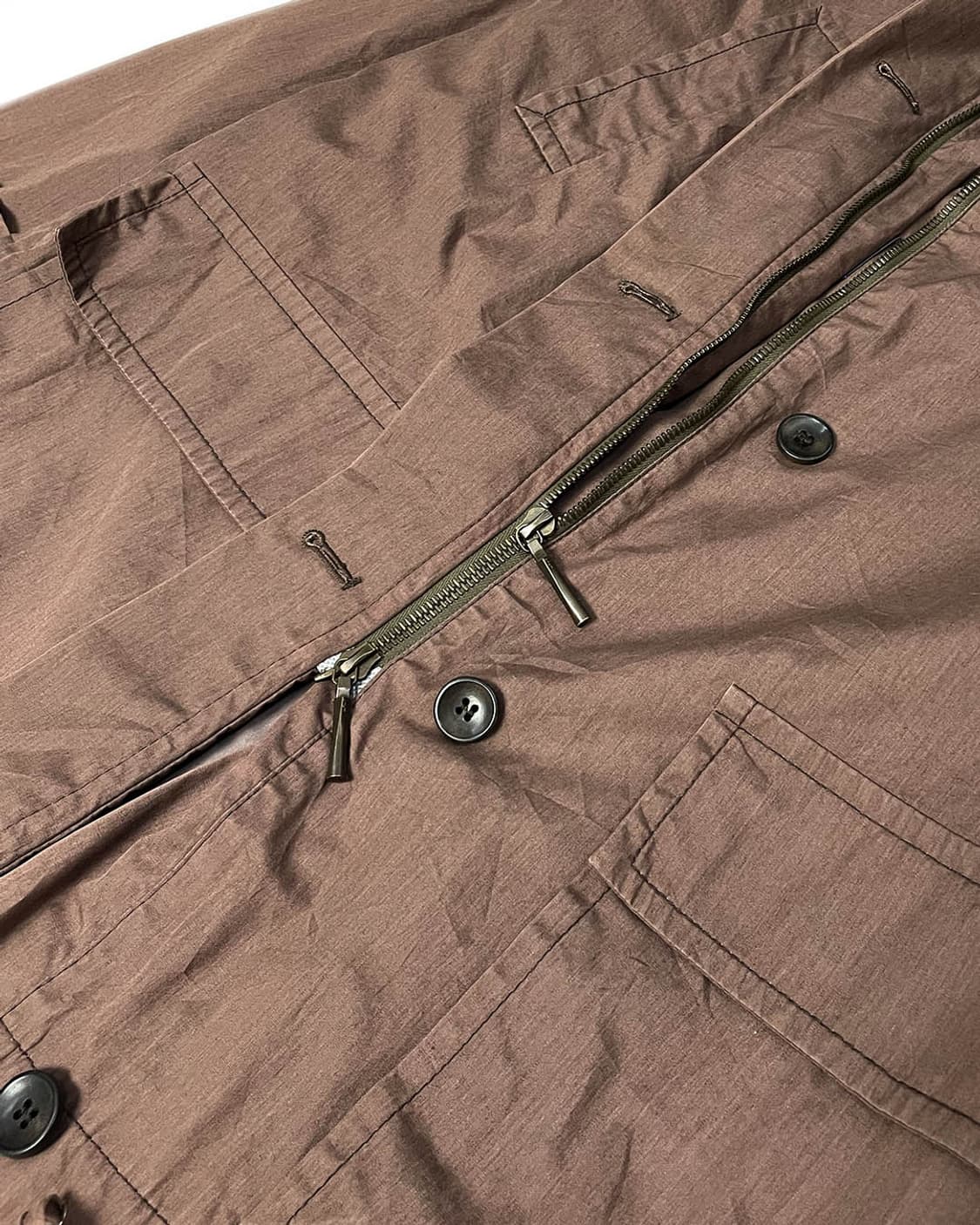 CERRUTI 1881 브라운 밀리터리 자켓 상품이미지5