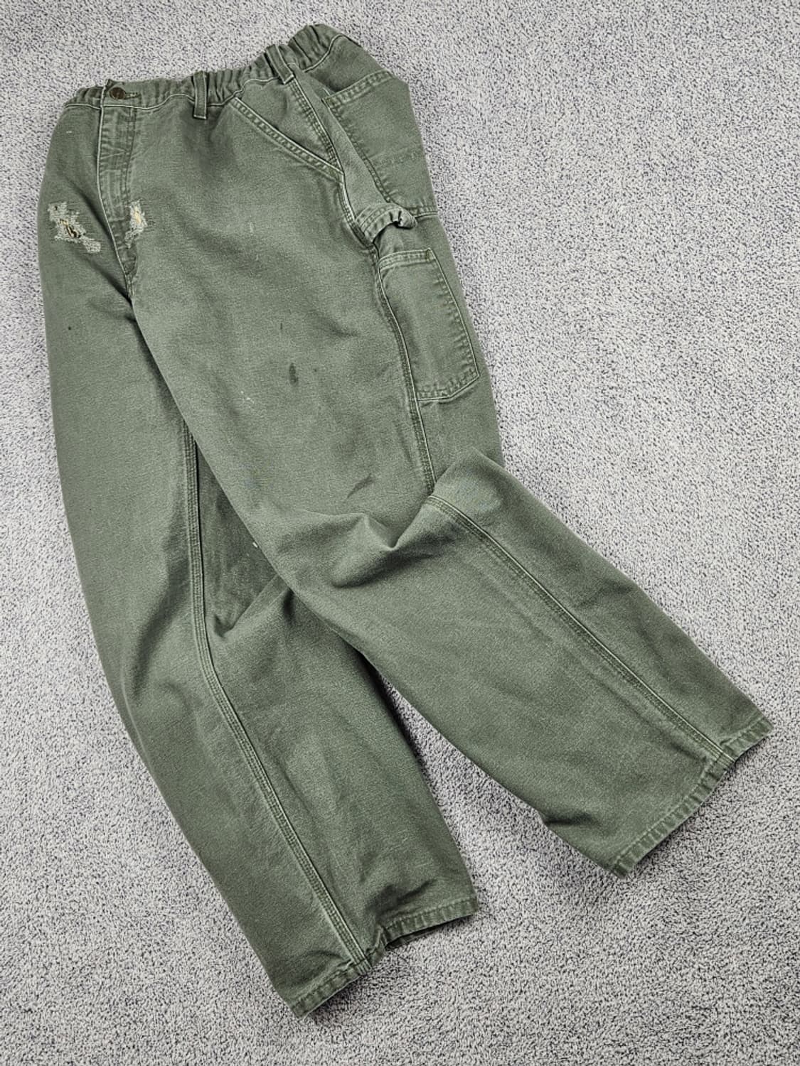 칼하트 리페어 밴딩 커스텀 카펜터 팬츠 ( 38 X 32 ) / 9977 상품이미지2