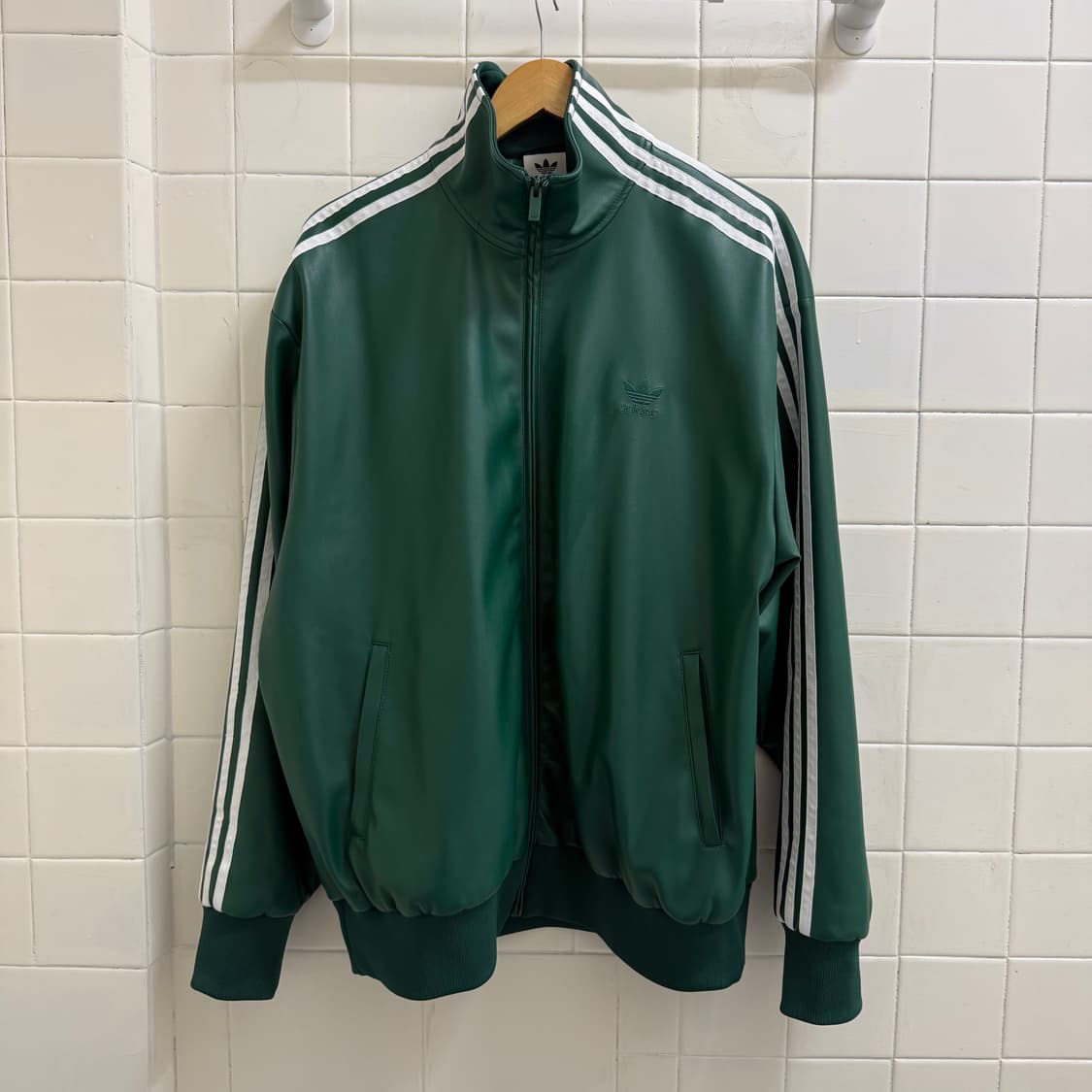 아디다스 포우 레더 아디컬러 3S 루즈 파이어버드 트랙수트 자켓  상품이미지5