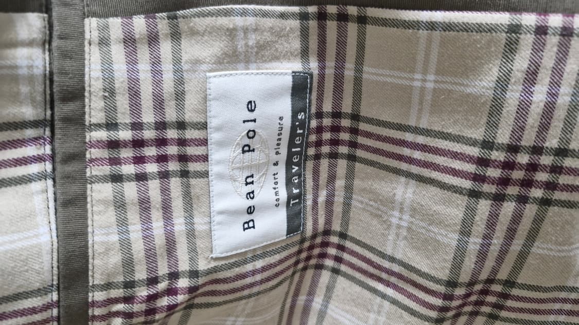 빈폴 카키색 3버튼 코튼 자켓 105 상품이미지5