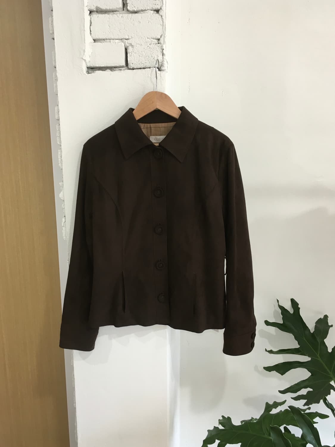 Vintage brown suede jacket  상품이미지1