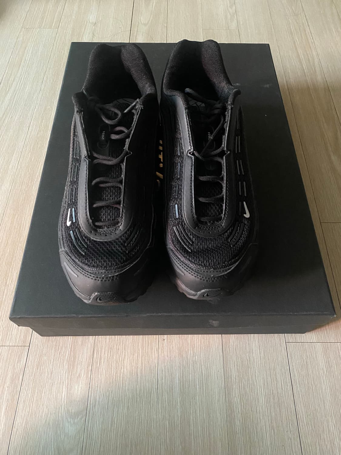 나이키 x 꼼데가르송 옴므 플러스 에어맥스 TL 2.5 블랙 상품이미지3