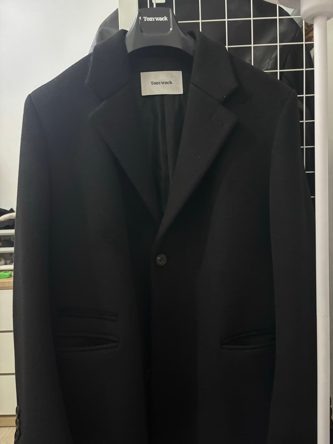 토니웩 울 케시미어 싱글 코트 L 상품이미지1