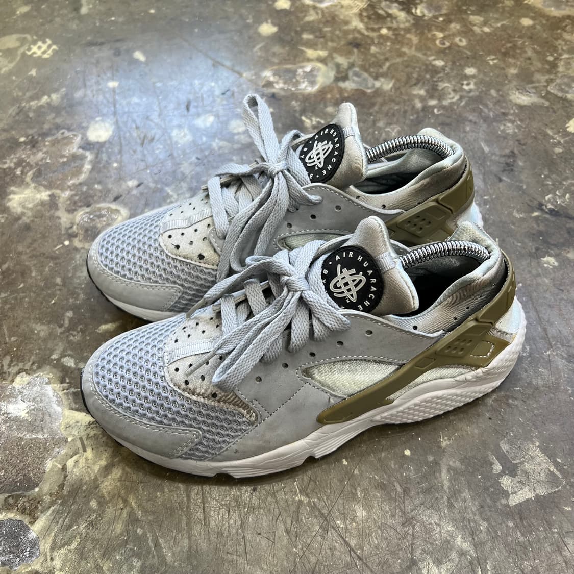 260) 나이키 에어 허라취 골프 그레이 스니커즈 운동화 신발 상품이미지2