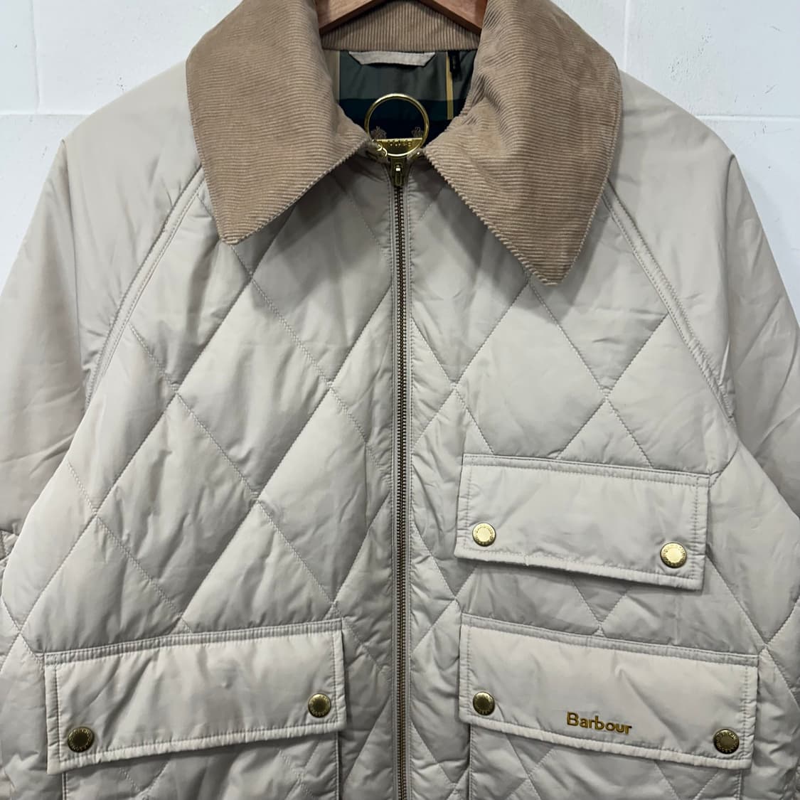 바버 퀄팅 자켓 상품이미지2