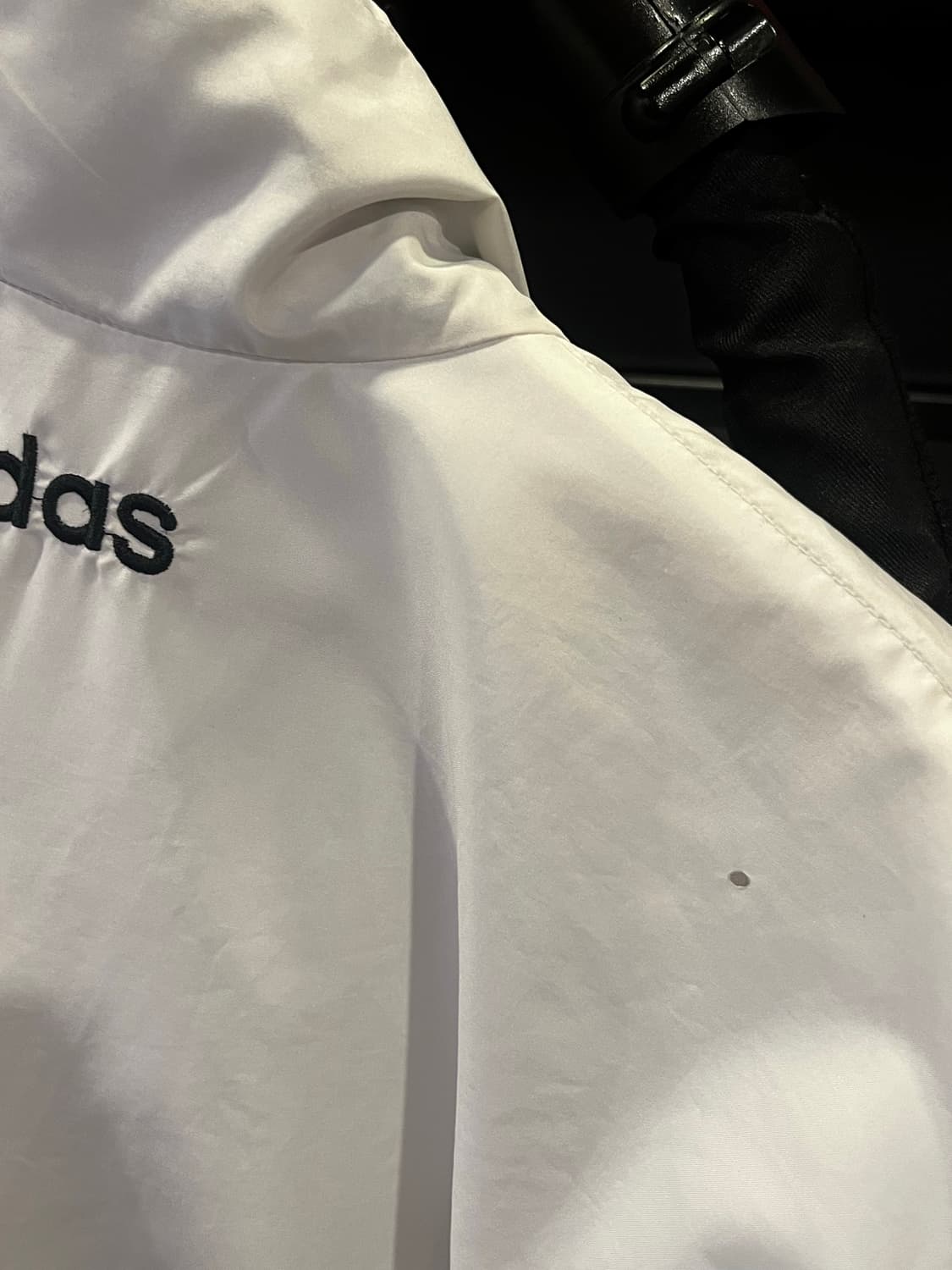 아디다스 올드스쿨 화이트 바람막이 상품이미지6