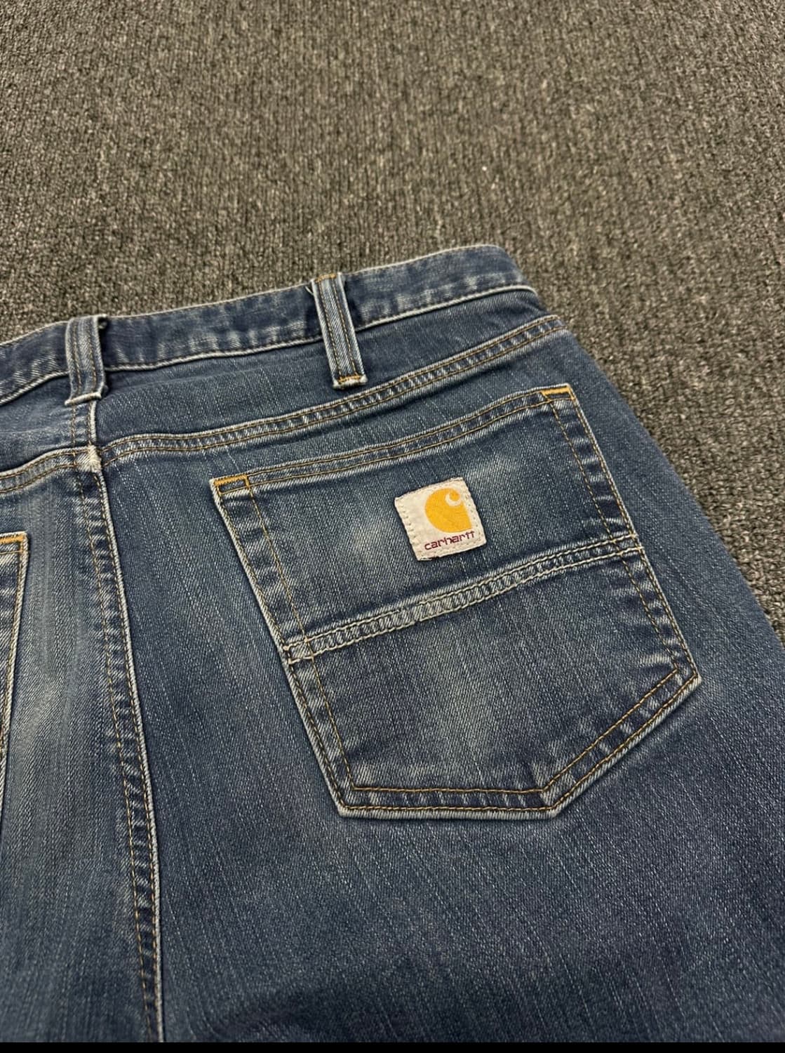 34x32 칼하트 슬림 스트레이트 데님 상품이미지6