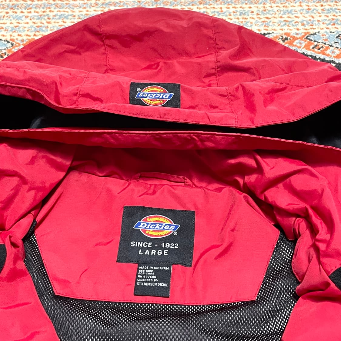 디키즈 레드 바람막이 자켓 남성L 상품이미지5