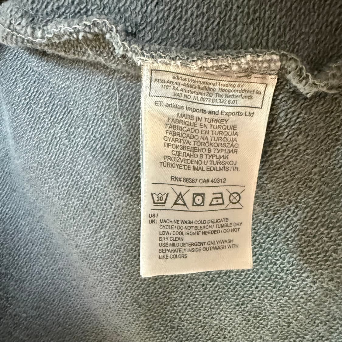 이지 시즌1 yeezy season1 3/4 슬리브 티셔츠 상품이미지8