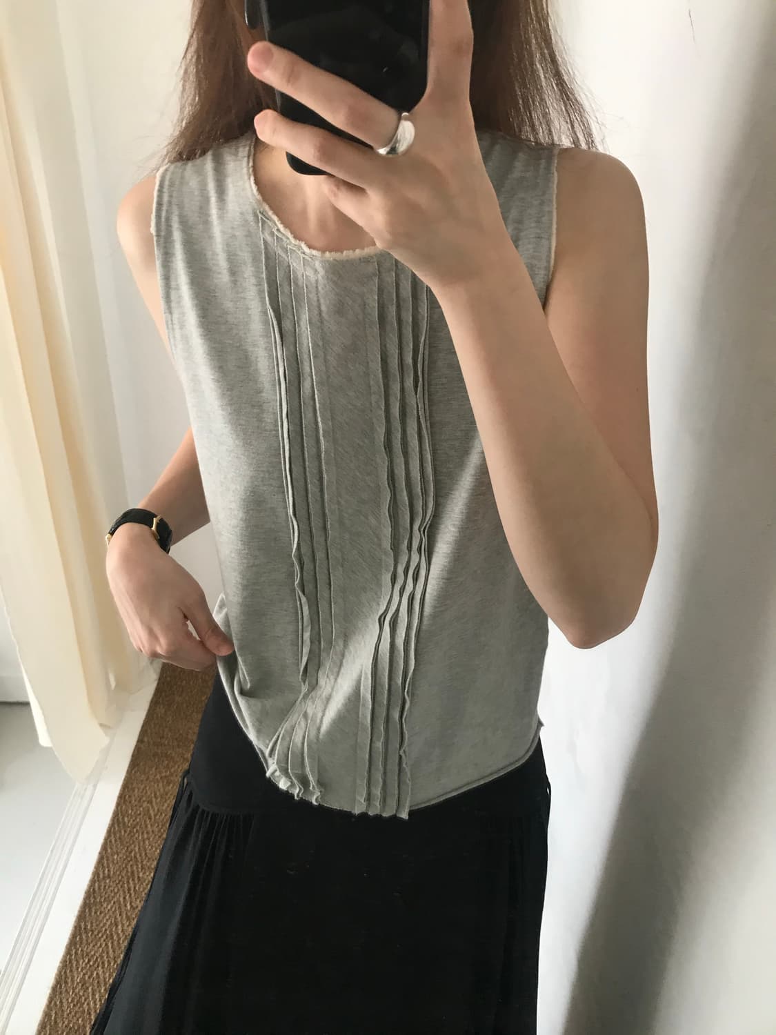 detail cotton sleeveless 상품이미지1