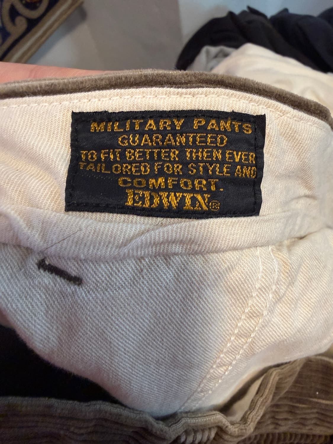 EDWIN Military Corduroy Pants 상품이미지5