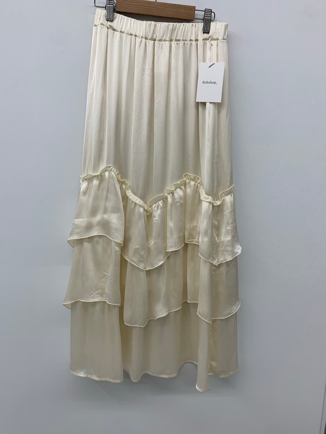 Lunacion 프릴 롱스커트 상품이미지5