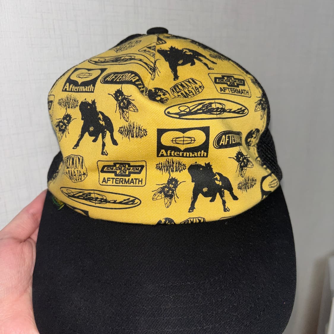 애프터매스 매쉬 볼캡 블랙 상품이미지3