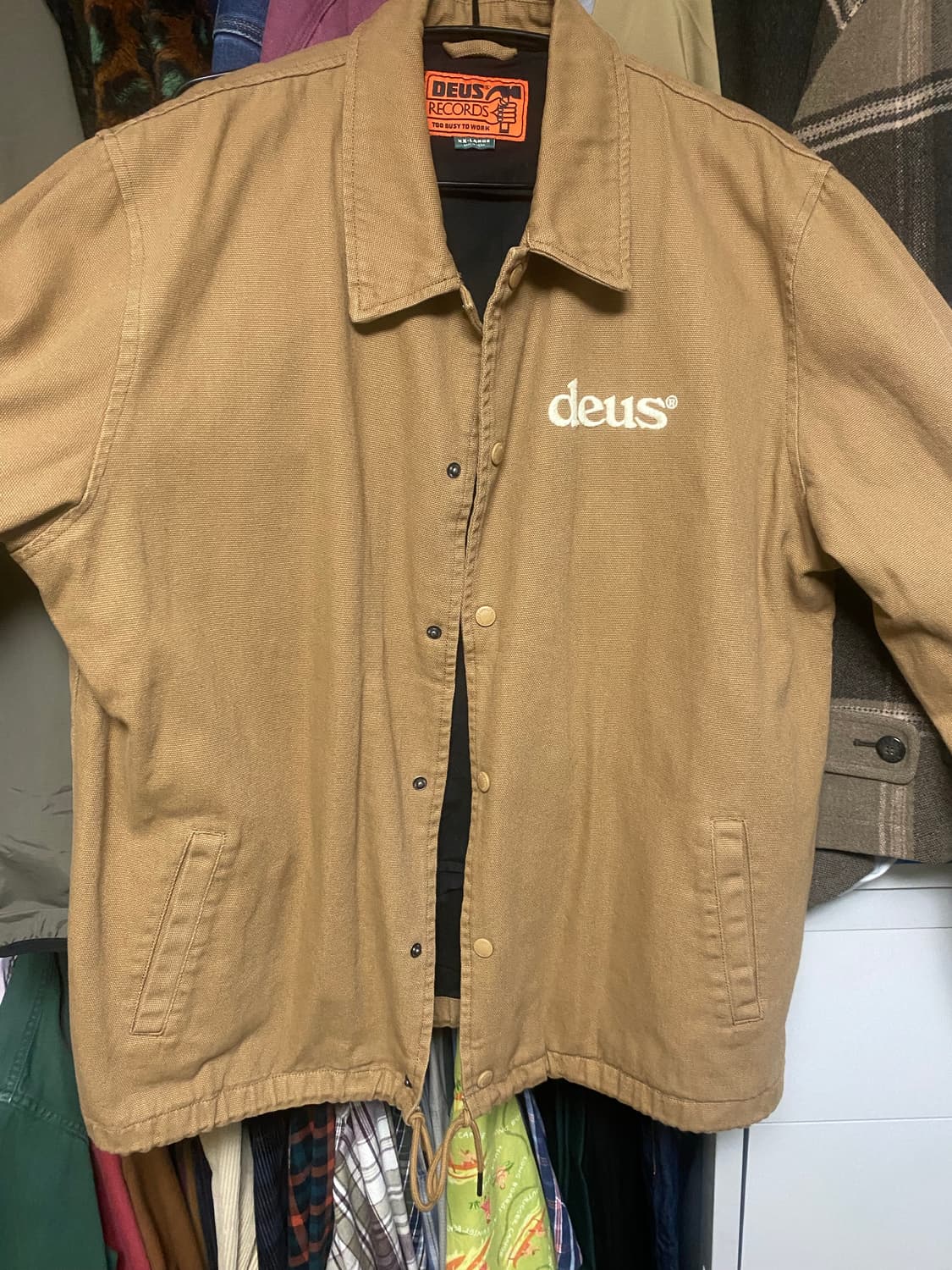 데우스 엑스 마키나 코치자켓 xxl 상품이미지1