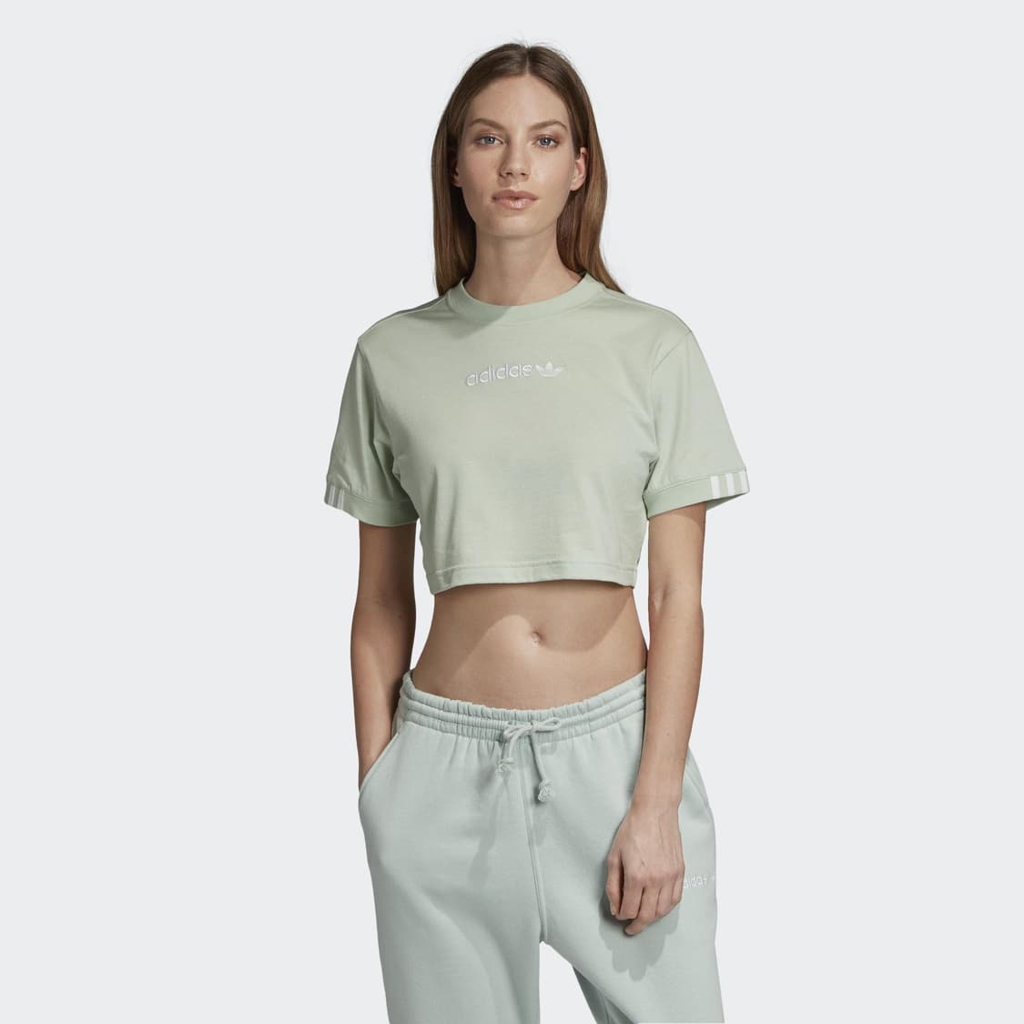 아디다스 오리지널 크롭 반팔티 XS 상품이미지3