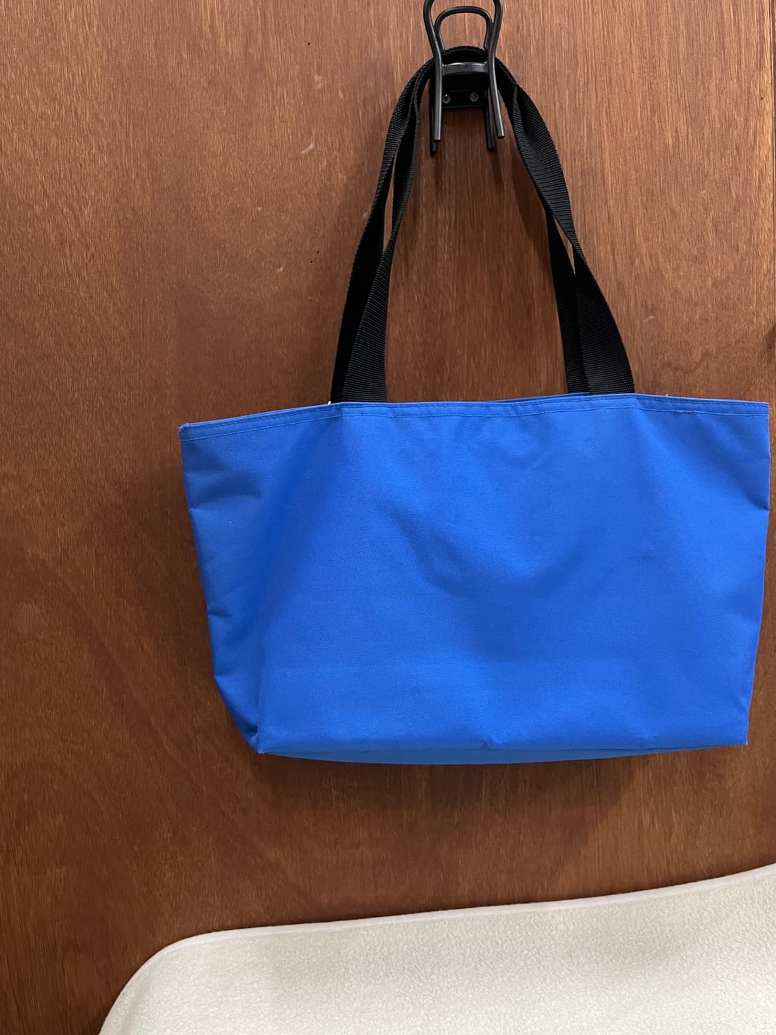 꾸레쥬 로고 쇼퍼백 블루 상품이미지3