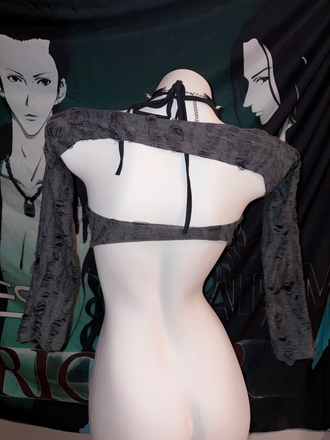 Gothic crop top 상품이미지2