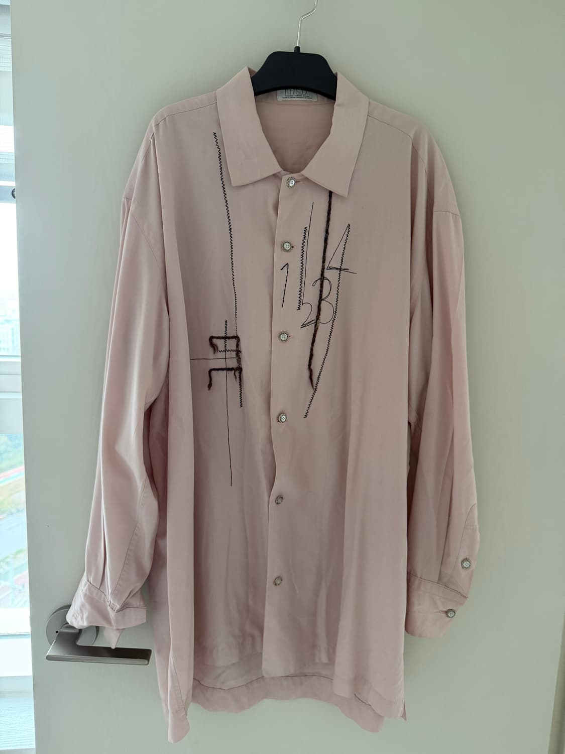 Matsuda 아카이브 핑크 셔츠 상품이미지1