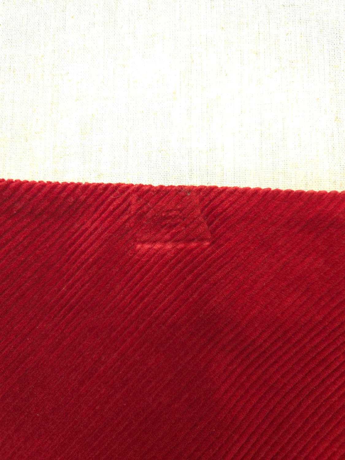 랄프로렌 레드 코듀로이 미니 스커트 상품이미지2