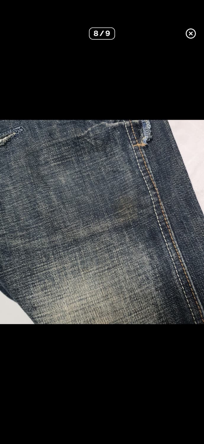 일본판 90's 마리떼프랑소와저버 그런지 데님팬츠 상품이미지8