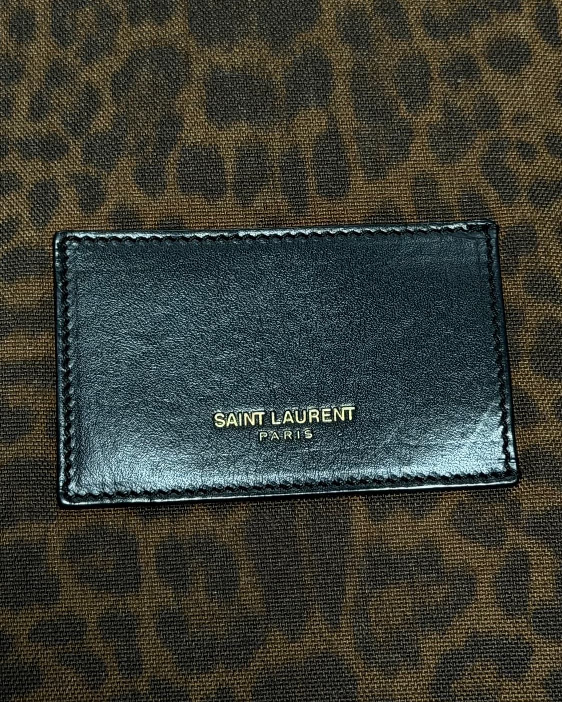 (풀구성품) 생로랑 15fw 레오파드 헌팅 백팩 상품이미지6