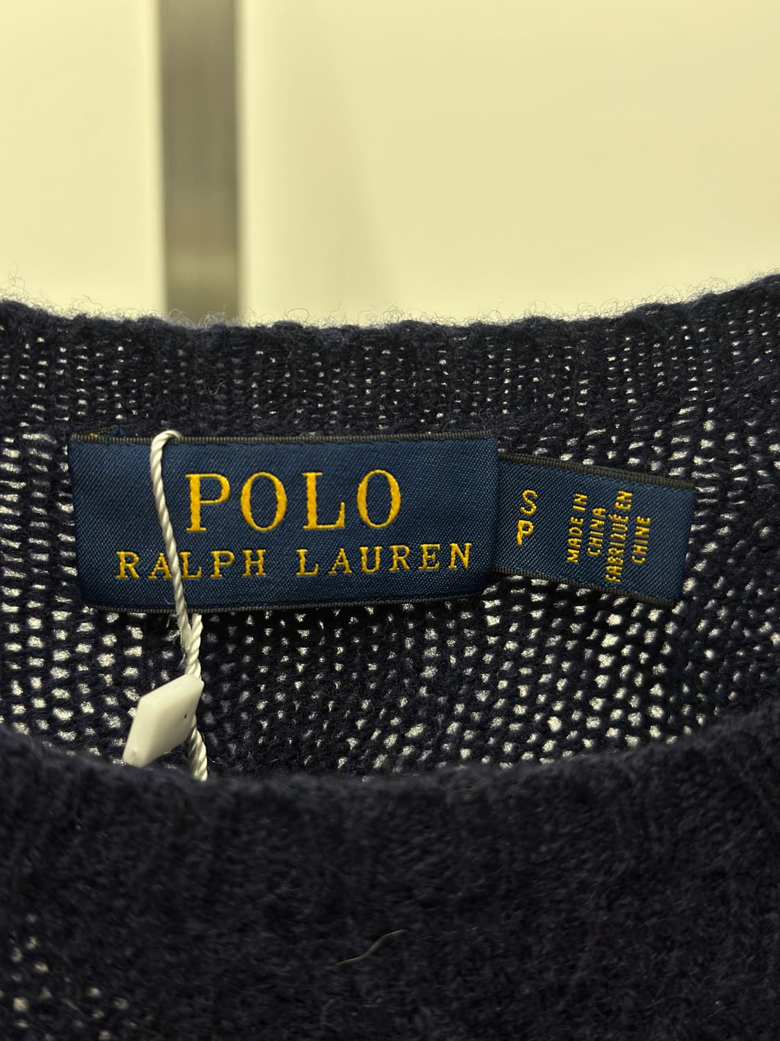 폴로 랄프로렌 빅로고 울 캐시미어 케이블 니트  상품이미지4