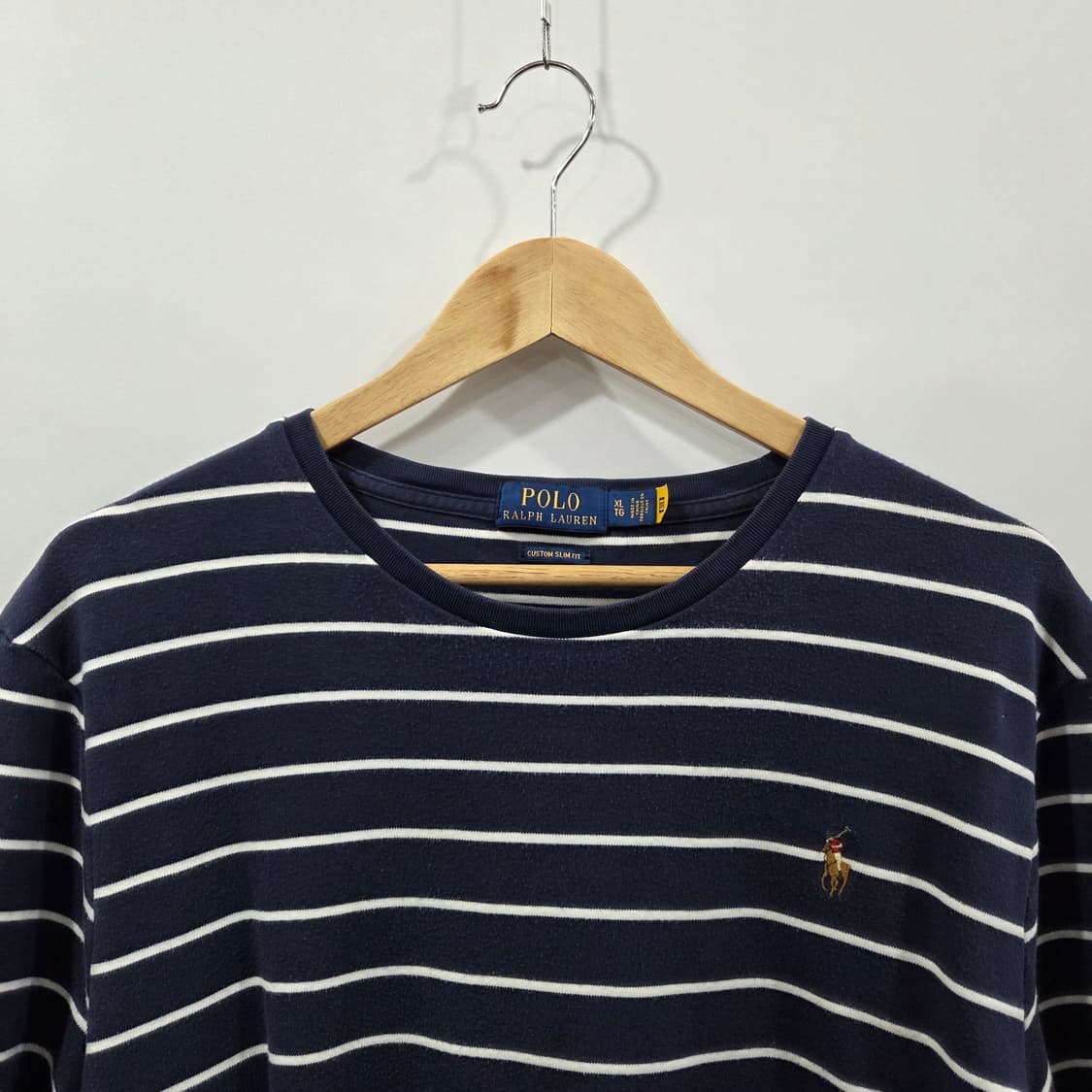폴로랄프로렌 스트라이프 반팔티 XL 상품이미지2