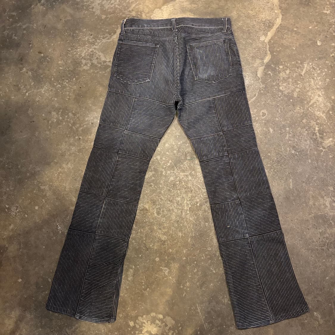 일본 더 디퍼런스 루퍼트 패치워크 부츠컷 상품이미지5