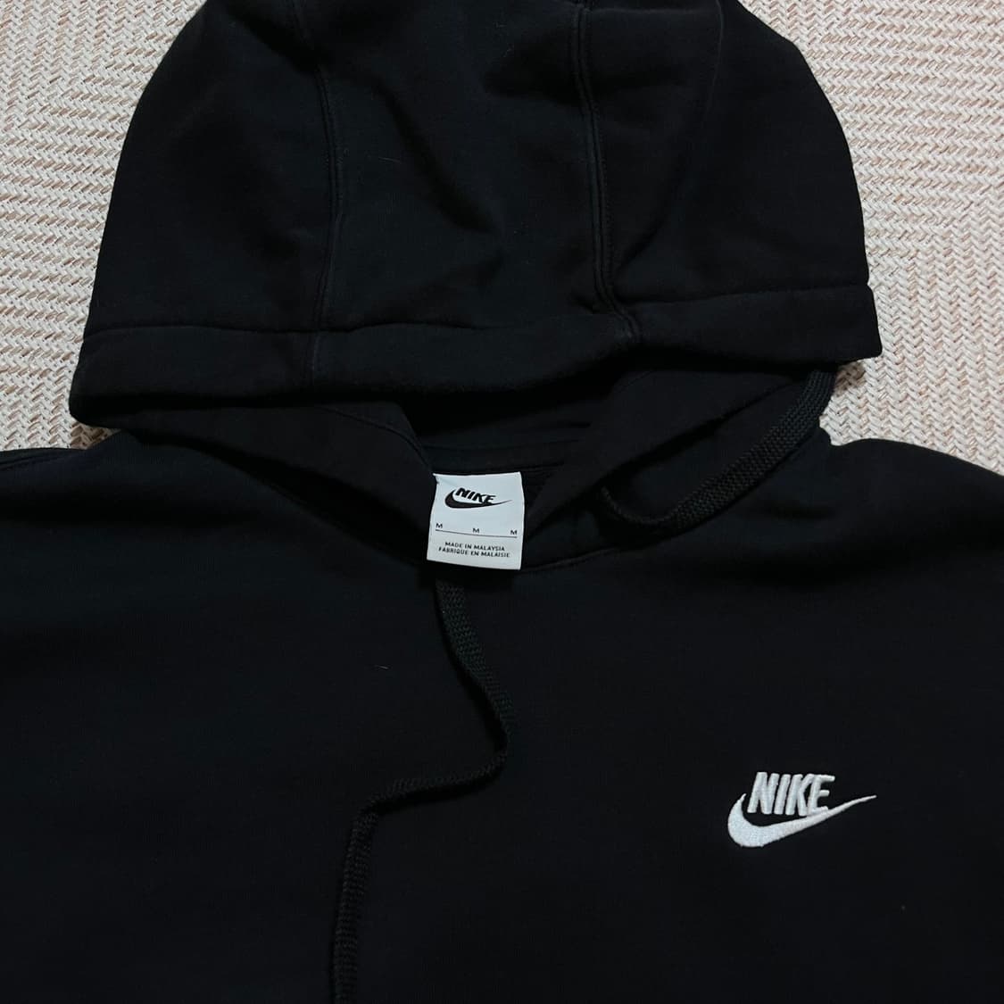 [정품] 나이키 블랙 푸츄라 후드티 [ M ] 상품이미지3