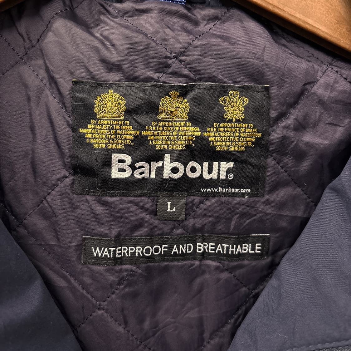 바버 웨더 컴포트라인 할렉 멀티포켓 나일론 후드파카 N967 상품이미지8